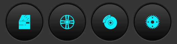 用卡钳安装车门合金车轮刹车盘图片下载