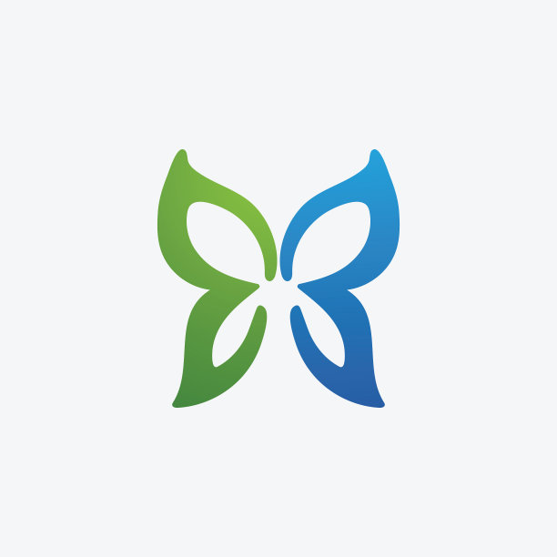 美丽蝴蝶图标设计图片下载