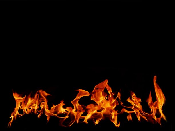 火焰火焰纹理的奇怪形状的火。图片下载