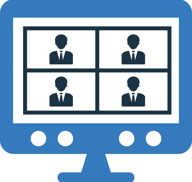 会议在线类简单的编辑设计图片下载