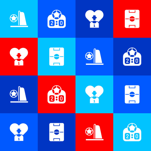 用球类运动机械设定足球目标图片下载