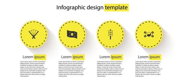 设置传统的韩国国旗韩国食物图片下载