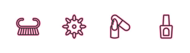 定线修脚刷或指甲锉刀图片下载