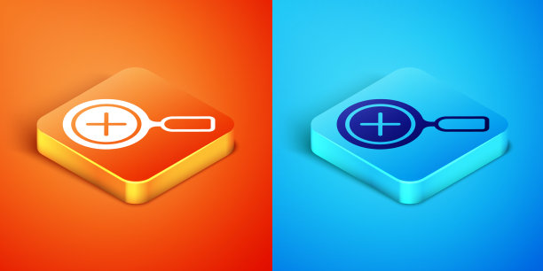 等距放大镜和删除图标图片下载