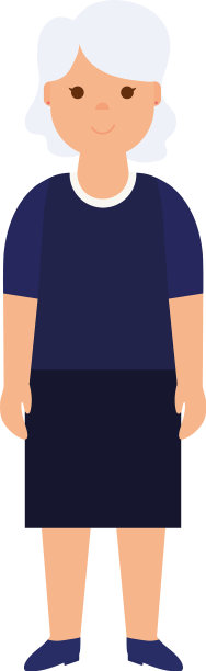 快乐的祖母设计图片下载