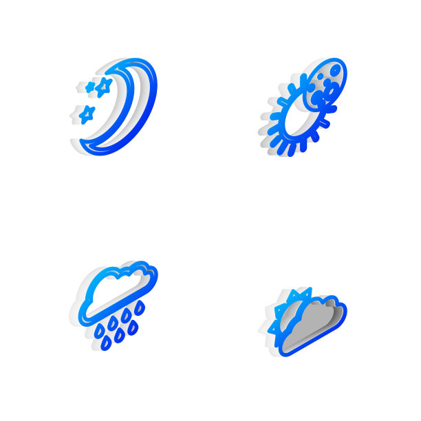 设等距线，日蚀，月亮和图片下载