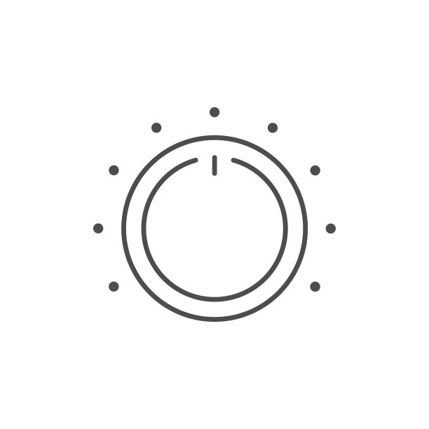 电子调节器线轮廓图标图片下载