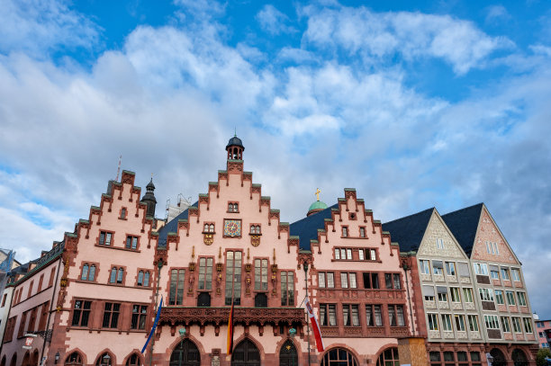 法兰克福，德国黑森州图片下载