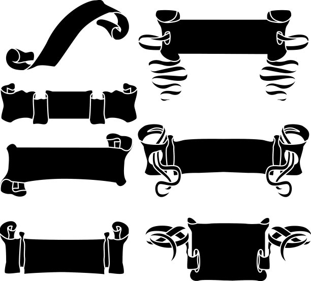 镶纸带黑图片下载