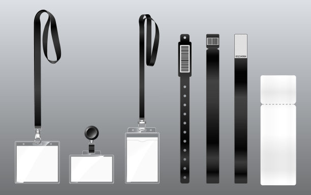 用于活动访问的通行证、手链和徽章图片下载