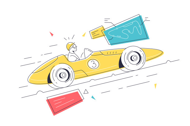 用于赛车比赛的豪华跑车图片下载