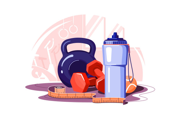 健身和锻炼的器材图片下载