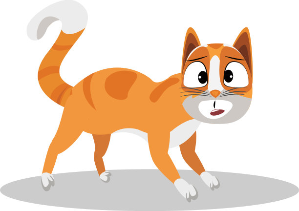 怕猫形象图片下载