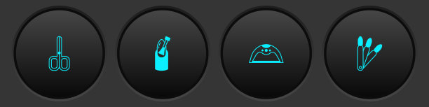 订指甲剪、修指甲、修指甲灯及图片下载