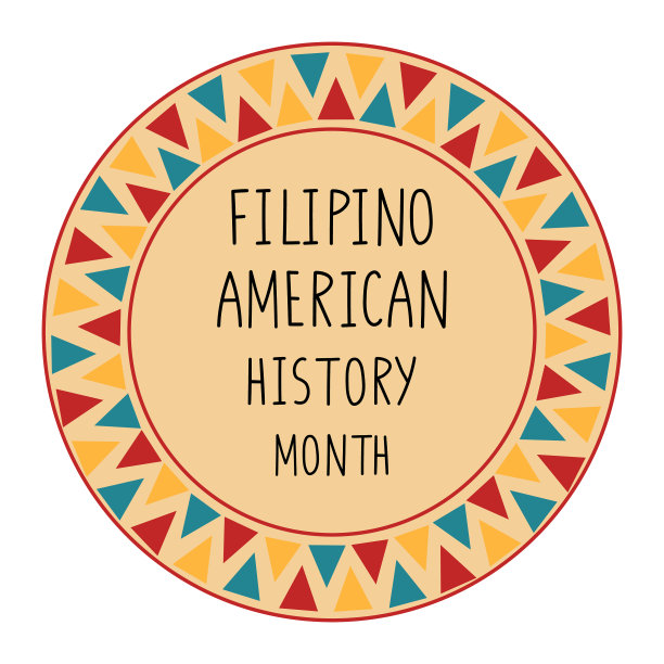 菲裔美国人历史月概念。图片下载