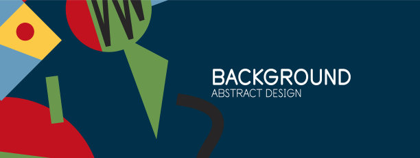 抽象的背景与块线几何图片下载