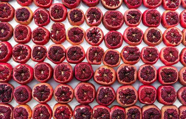 市场上销售的石榴图片下载