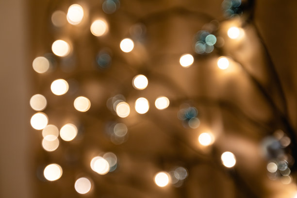 圣诞散景作为抽象的城市背景图片下载