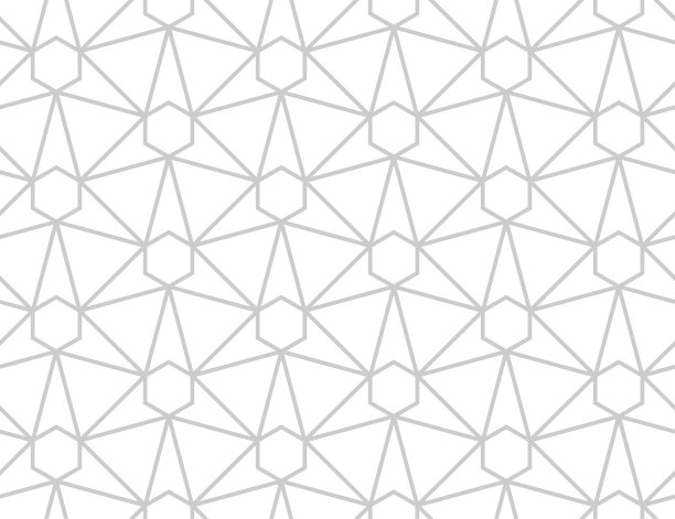 几何六边形和三角形图案。图片下载