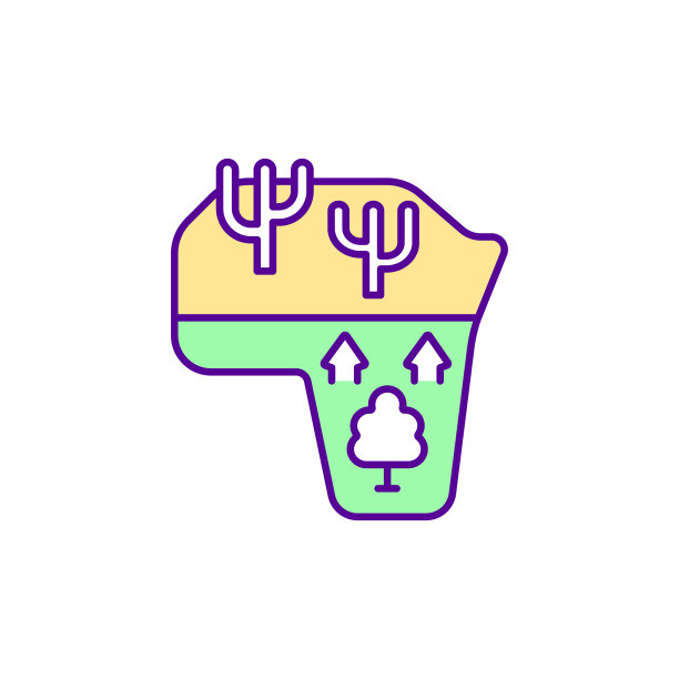 重新造林RGB颜色图标图片下载