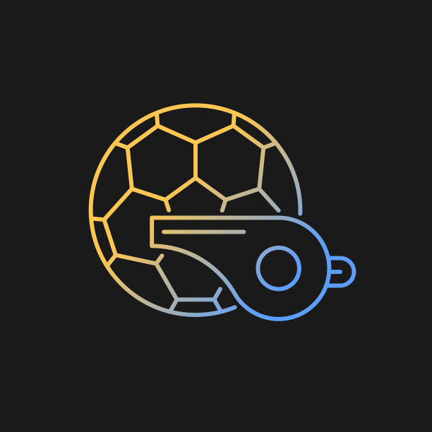 身体训练梯度矢量图标为黑暗主题图片下载