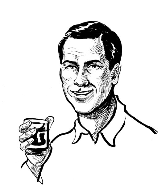 男人喝威士忌图片下载