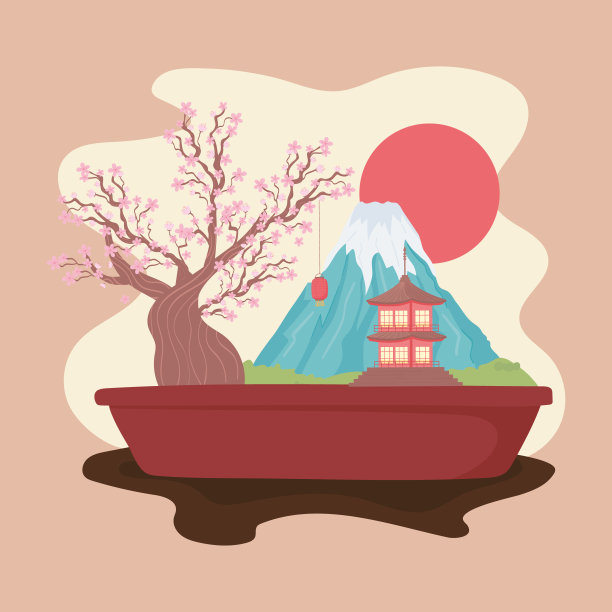 日本的自然景观图片下载