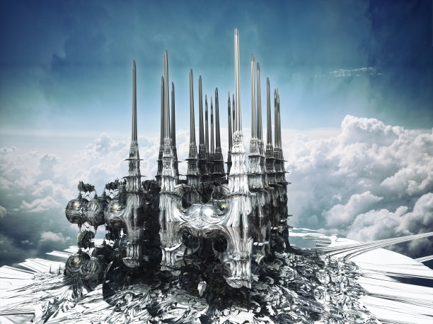 空中城堡图片下载