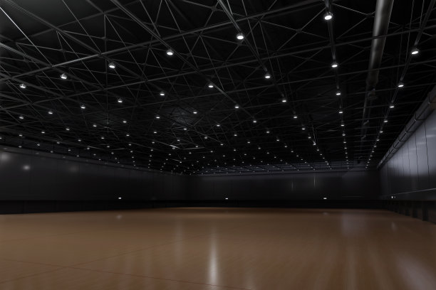 空厅展览中心。展台背景、展台元素。会议的对话中心。用于娱乐、音乐会、活动的大竞技场。用于运动的室内体育场。3 d渲染。图片下载