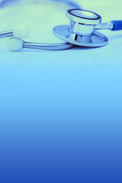 有复制空间的听诊器图片下载