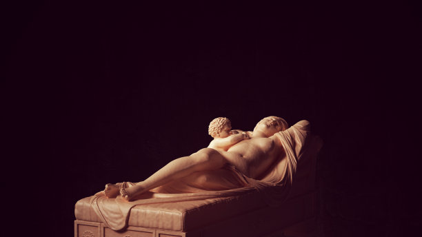 朱诺与婴儿赫拉克勒斯艺术雕塑图片下载