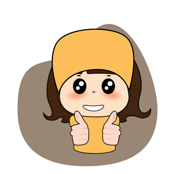 微笑的漂亮女人竖起大拇指。肢体语言。我很喜欢这样。好工作。矢量插图。图片下载