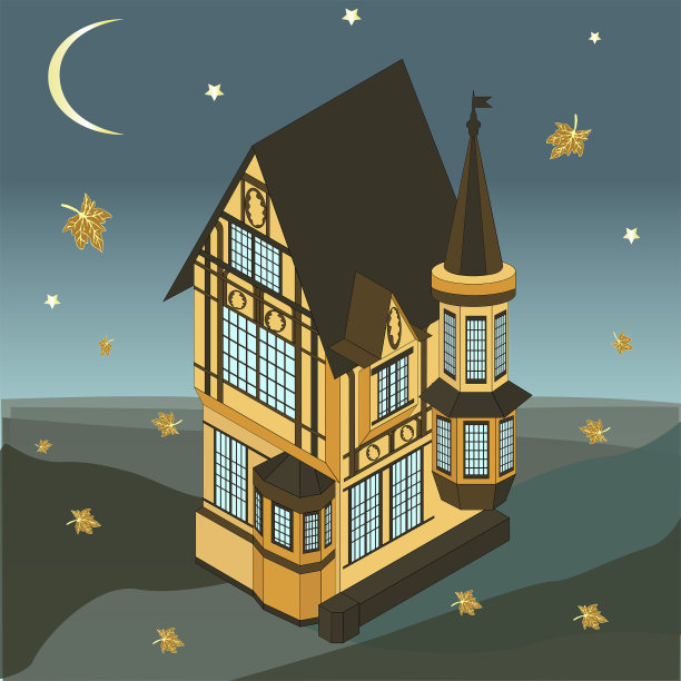 Half-timbering房子二世图片下载