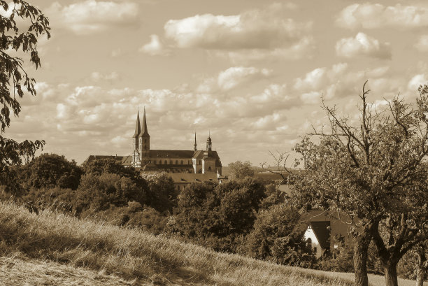 德国班贝格修道院图片下载