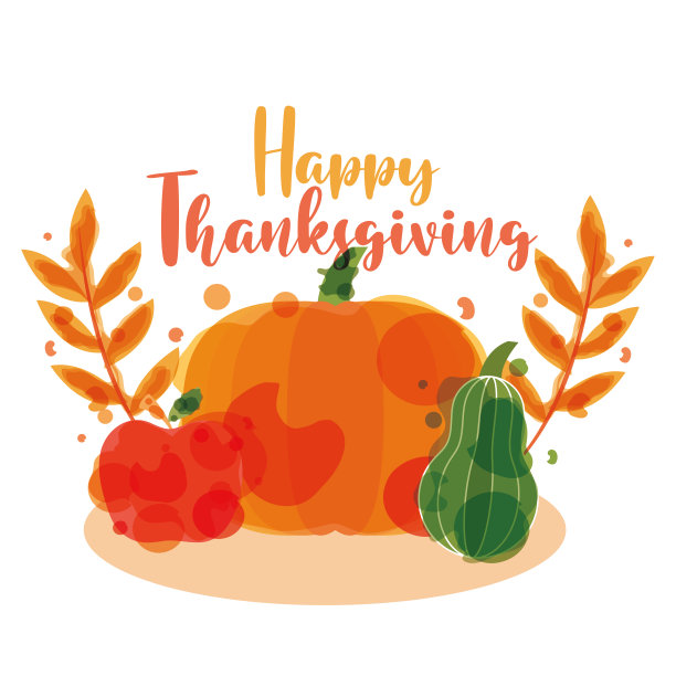 感恩节快乐卡图片下载