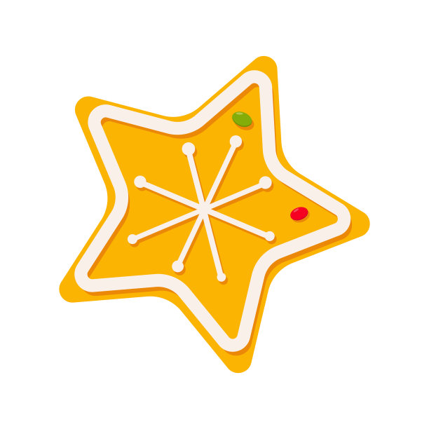 圣诞饼干，加糖霜的姜饼和五颜六色的糖衣图片下载