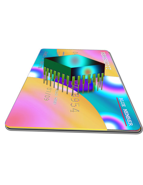 信用卡上的微芯片图片下载