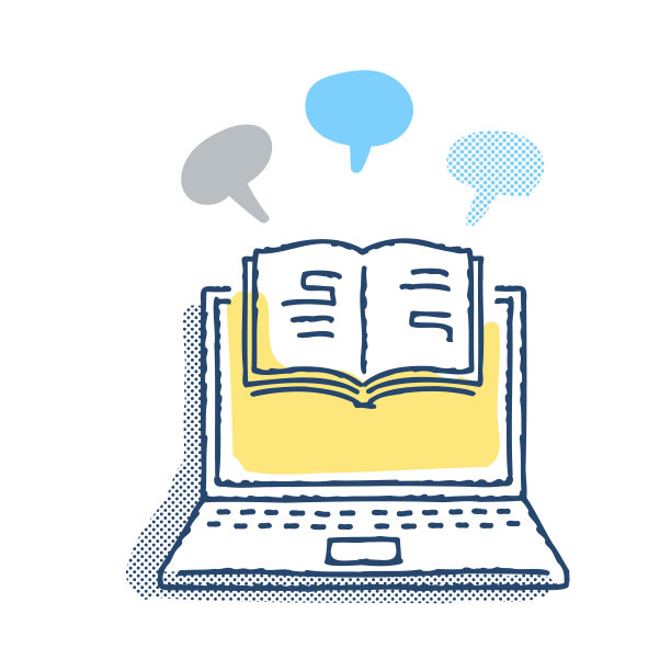 在线学习图像/电脑和教科书图片下载