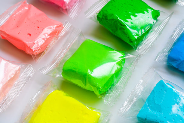 五颜六色的软陶图片下载