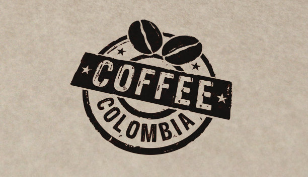 咖啡哥伦比亚邮票和邮票图片下载