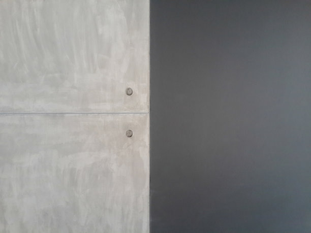 浅灰色双色水泥墙背景图片下载