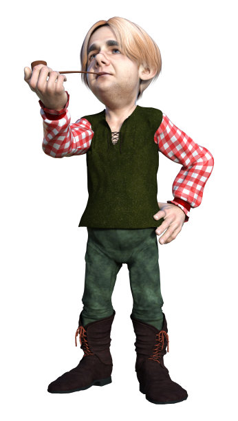 3D插图幻想白矮星图片下载