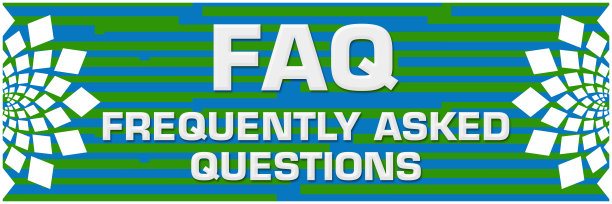 常见问题-常见问题绿蓝线纹理文本水平图片下载