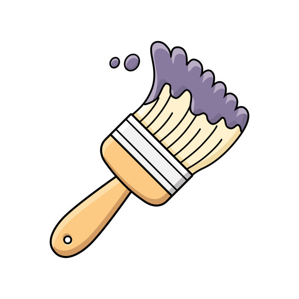 黑色画笔图片下载