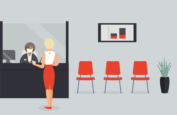 病毒流行期间，银行营业图片下载