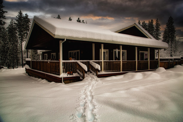 这房子下了一场大雪图片下载