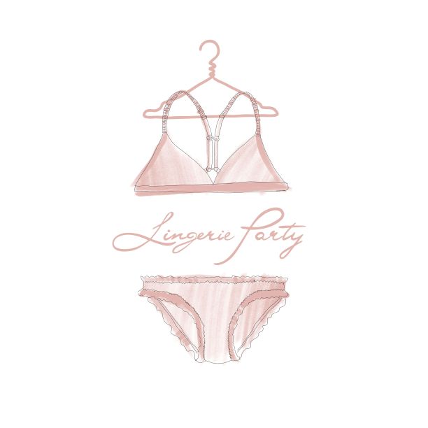 时尚的内衣，蕾丝内裤和胸罩在白色背景。美丽的丝绸花边女性内衣图片下载