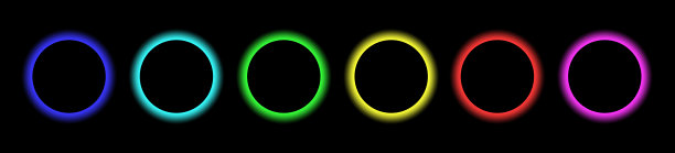 彩色的圆圈图片下载