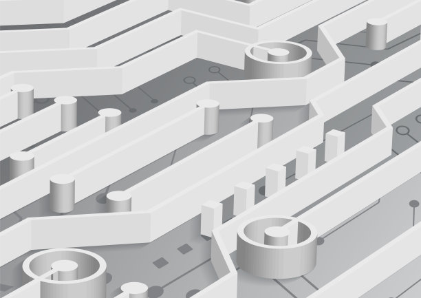具有高技术数字电路技术背景图片下载