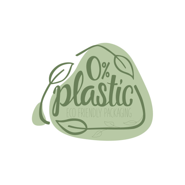 塑料免费手写标志的生态友好，自然和有机标签图片下载